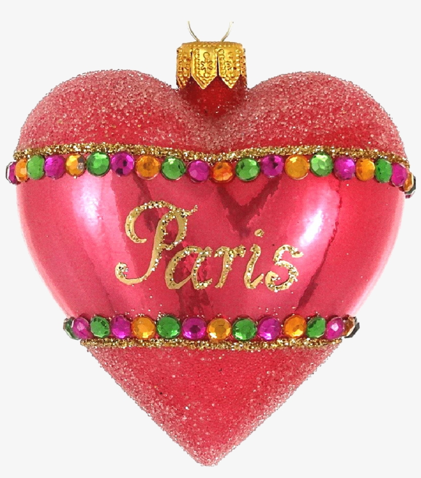 Paris Jeweled Heart - Paris, transparent png #570170