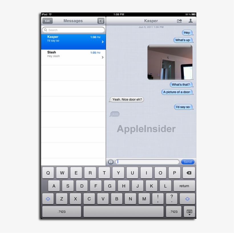 Imessage - Ram Locking Holder For Apple Ipad, transparent png #570223