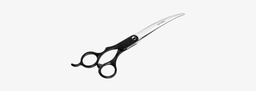 8" Curved Shear Left Handed - Andis 8 Straight Shears Left-handed Professional Dog, transparent png #570242