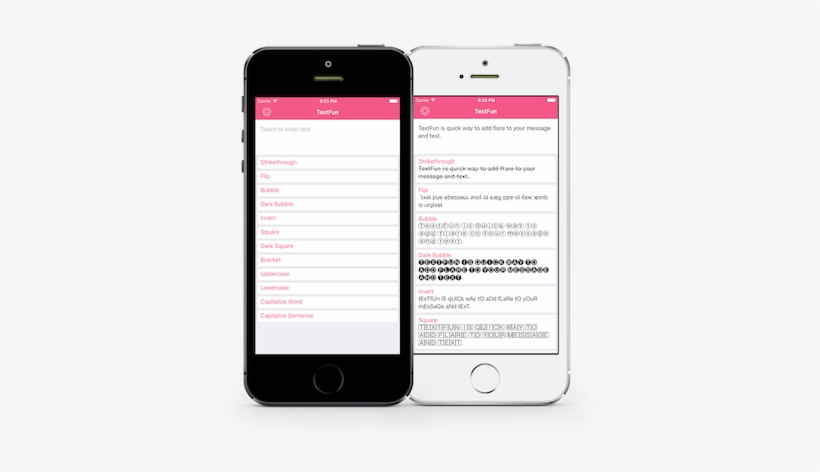Enhance Text Message With Flip, Invert, Bubble And - Iphone, transparent png #570445