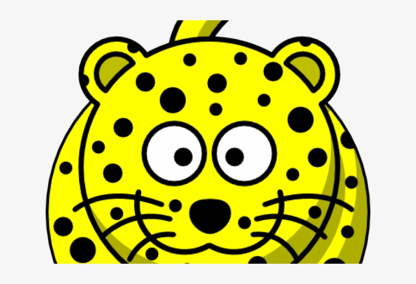 Leopard Clipart Yellow - Easy To Draw Amur Leopard, transparent png #570503