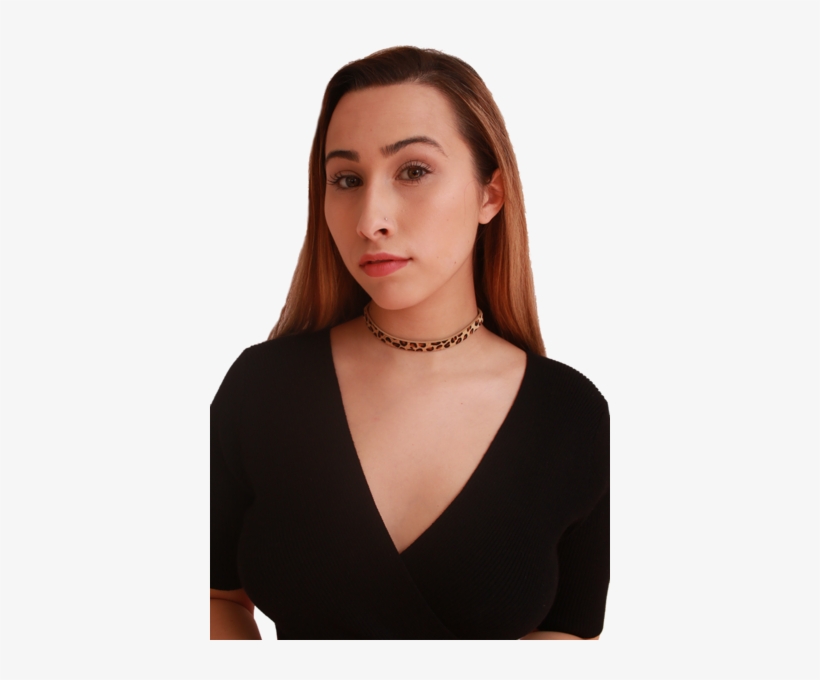 Cheetah Print Choker - Choker, transparent png #570506