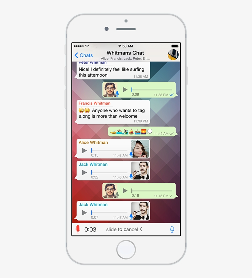 Voice Messages - Whatsapp Ios, transparent png #570561