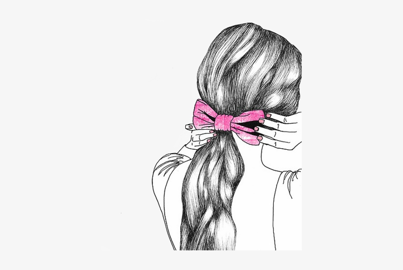Actually I Love To Draw Girls Hair - Cabellos Dibujos A Lapiz, transparent png #570587