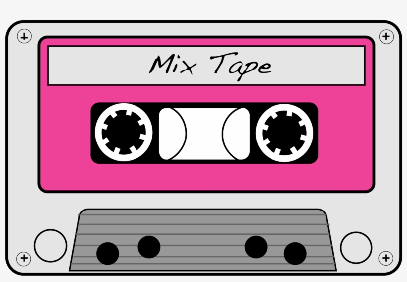 Mixtape Drawing Mix Tape - Mix Tape Clip Art, transparent png #571021