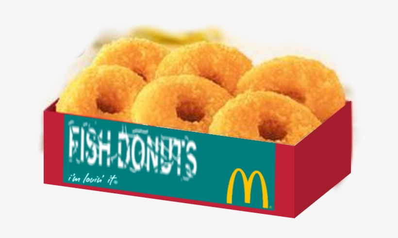 Mcdonald's Fish Donuts - Fish Donuts, transparent png #571210