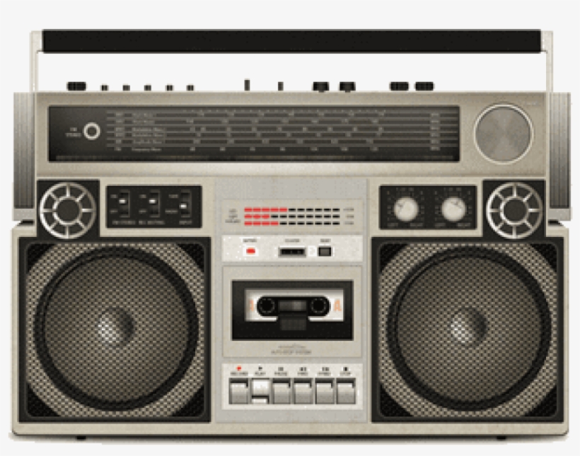 80s boombox png