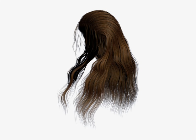 Stock Hair Images - Long Hair Png Side, transparent png #571214
