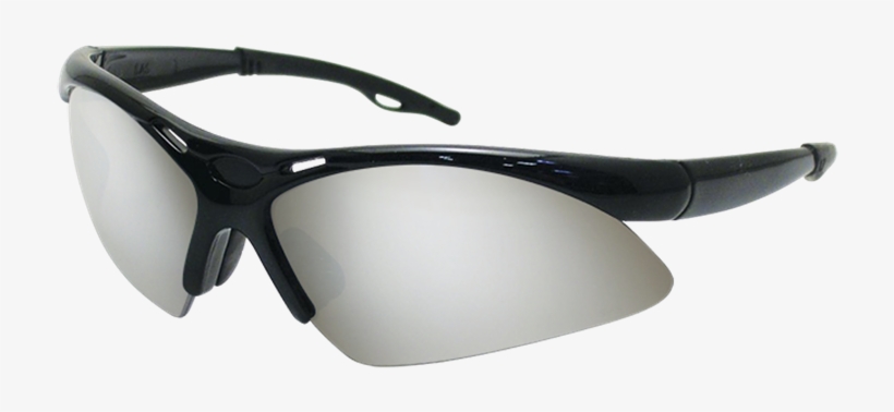 Sas Diamondback Safety Glasses - Dia Back Black Frame Smoke Mirror Lens-3pack, transparent png #571649