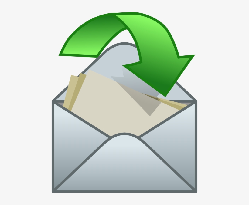 How To Set Use Envelope Close Arrow Clipart, transparent png #571757