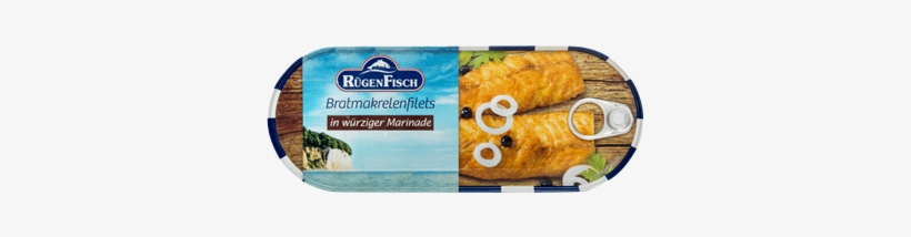 Fried Mackerel Fillets - Rügenfisch Fischer Frühstück Makrelenfilets, 200 G, transparent png #571866