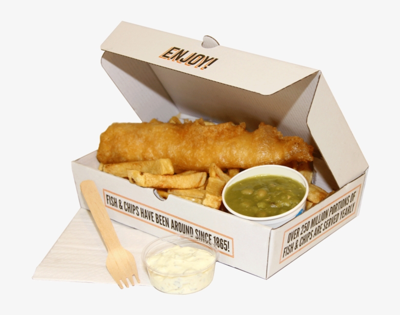 July - Fish And Chips, transparent png #571946