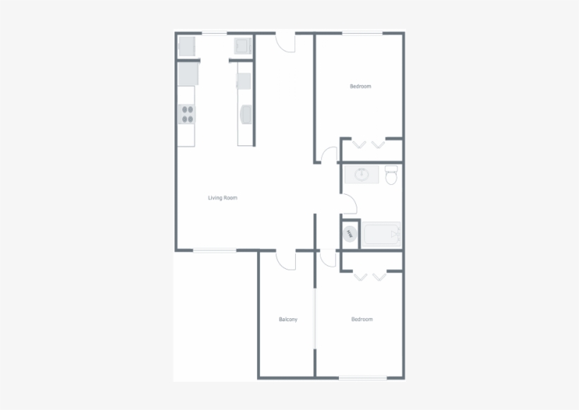 Enlarge Reduce - Floor Plan, transparent png #572076