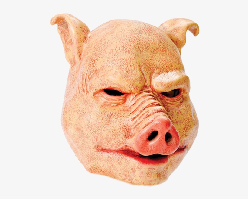 Pig Mask Png Image Royalty Free Library - Scary Pig Face Mask, transparent png #572453
