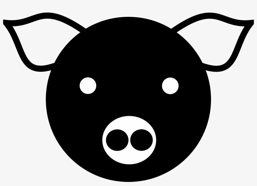 Vector Library Download Simple Big Image Png - Pig Clip Art, transparent png #572496