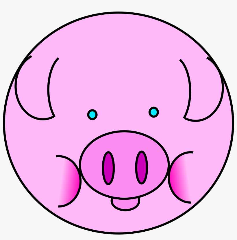 Clipart - Pig - Pig Icon, transparent png #572587