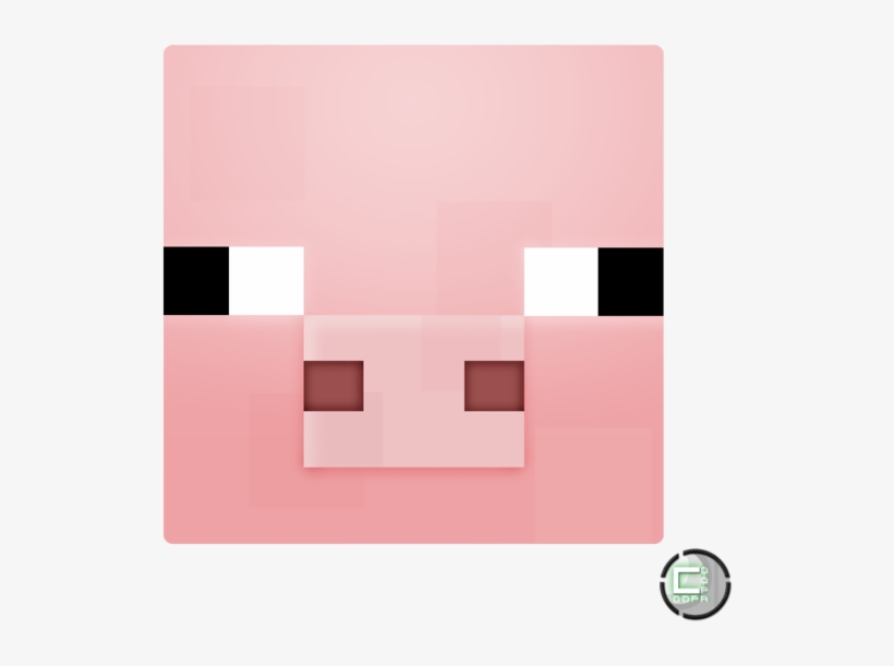 Google Search Minecraft Pig Face, Minecraft Party, - Minecraft Pig Head Png, transparent png #573068