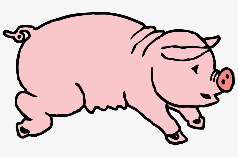 Cute Pig Face Clip Art - Hog Clipart, transparent png #573088