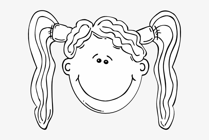 How To Set Use Girl With Pig Tails Svg Vector, transparent png #573296
