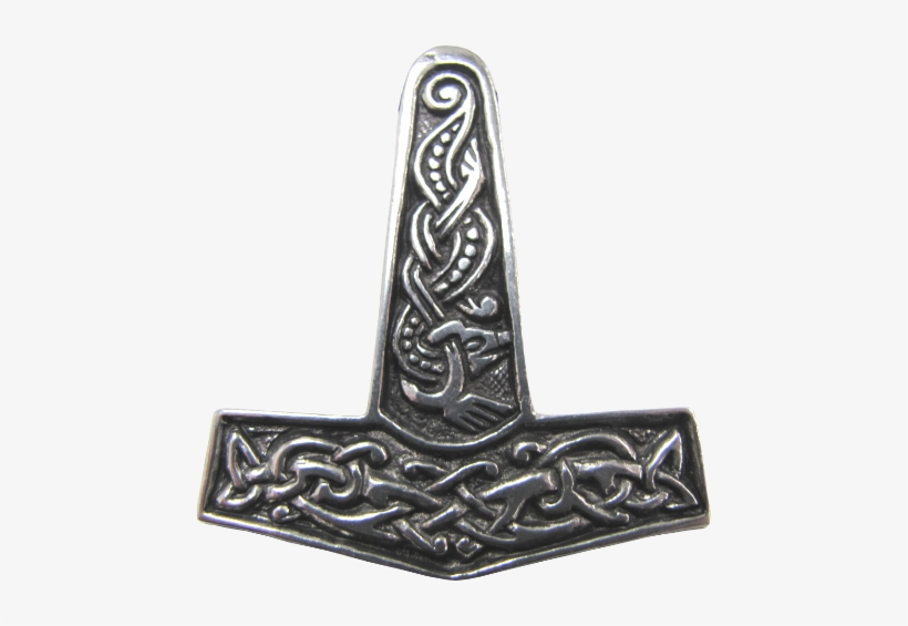 The Jorvik Thor's Hammer - Thor's Hammer, Mjölnir Hammer, Thor Jewelry, Jorvik, transparent png #573357
