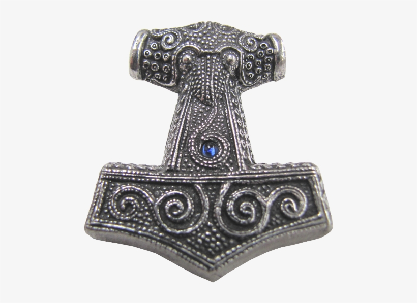 This Stunning Thor's Hammer Pendant Is Based On A 10th - Skane Hammer, transparent png #573403