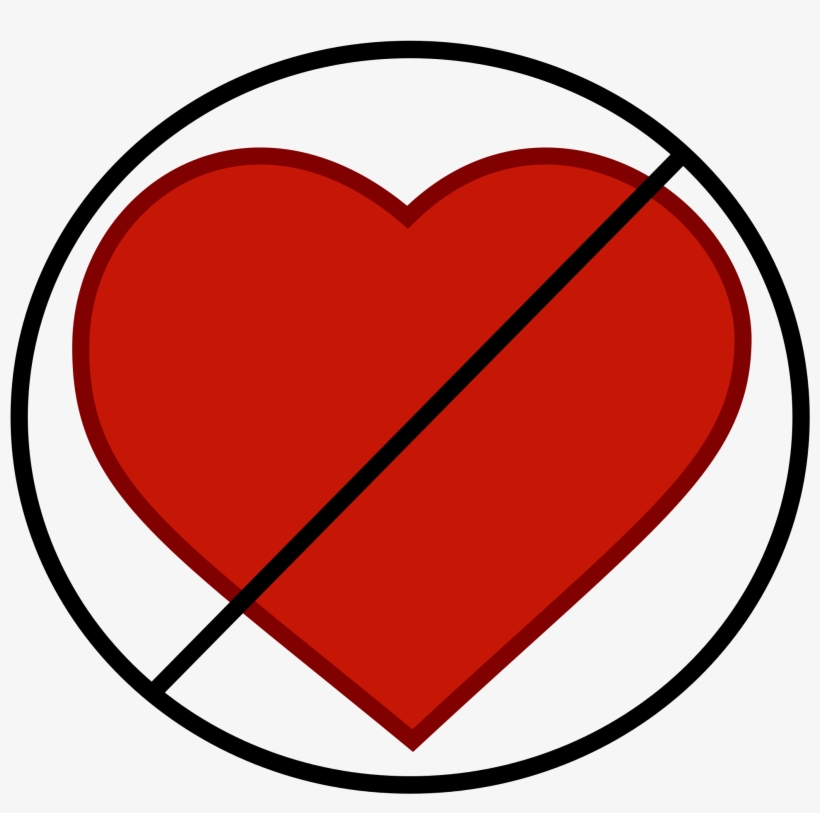 Crossed Clipart Heart - Me Vuelvo A Enamorar, transparent png #573479