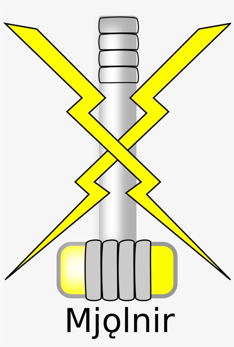 This Free Icons Png Design Of Mjölnir, transparent png #573533