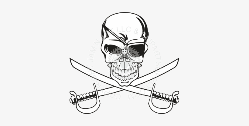 Pirate Crossed Sword Transparent, transparent png #573725