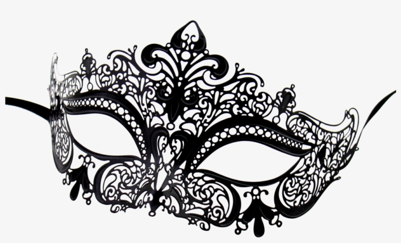 Svg Transparent Black Series Women S Laser Cut Metal - Masquerade Mask Transparent Background, transparent png #574017
