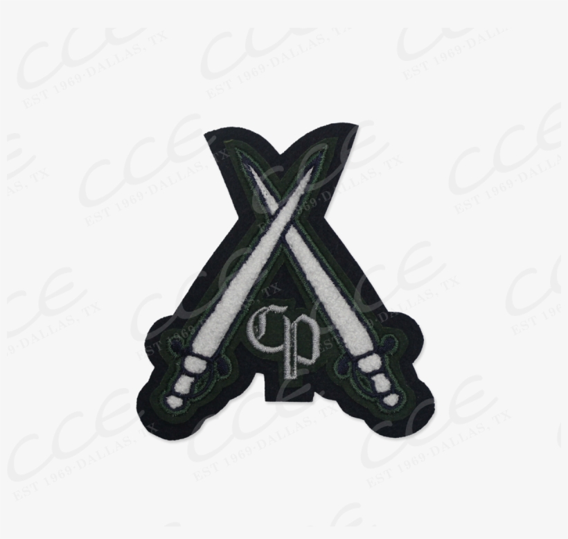 College Park Hs Crossed Swords Sleeve Mascot - Sleeve, transparent png #574162