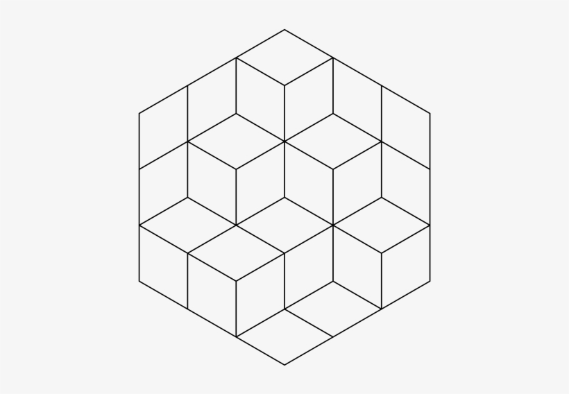 As You Can See The Rhombuses Have Three Different Orientations - Calissons Hexagon, transparent png #574229