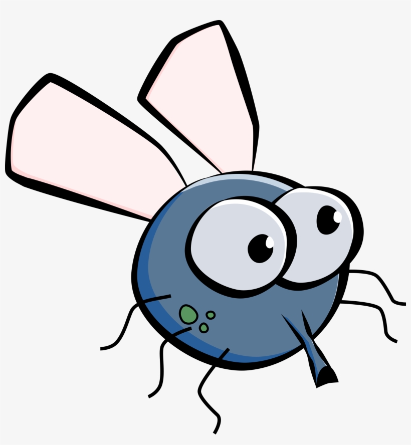 Cartoon Icons Free And Clip Art Library Download - Fly Cartoon, transparent png #574523