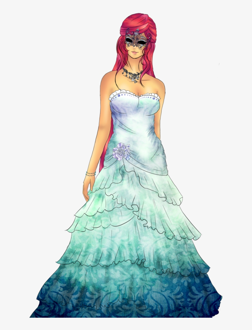 Soc Ball By Varrebeest On Deviantart - Anime Masquerade Ball Dresses, transparent png #574741