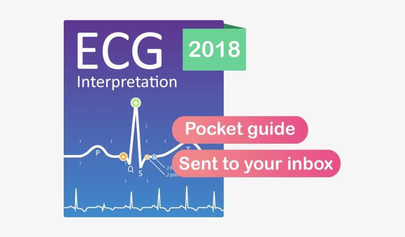 Ecg Book Interpretation Pocket Guide Ekg - Book, transparent png #574913