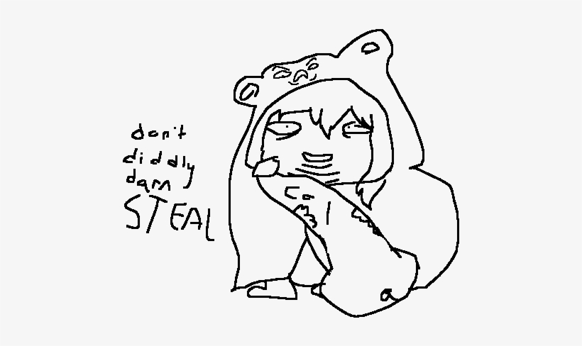 Our Divine Jesus Fucking Christ - Line Art, transparent png #574916