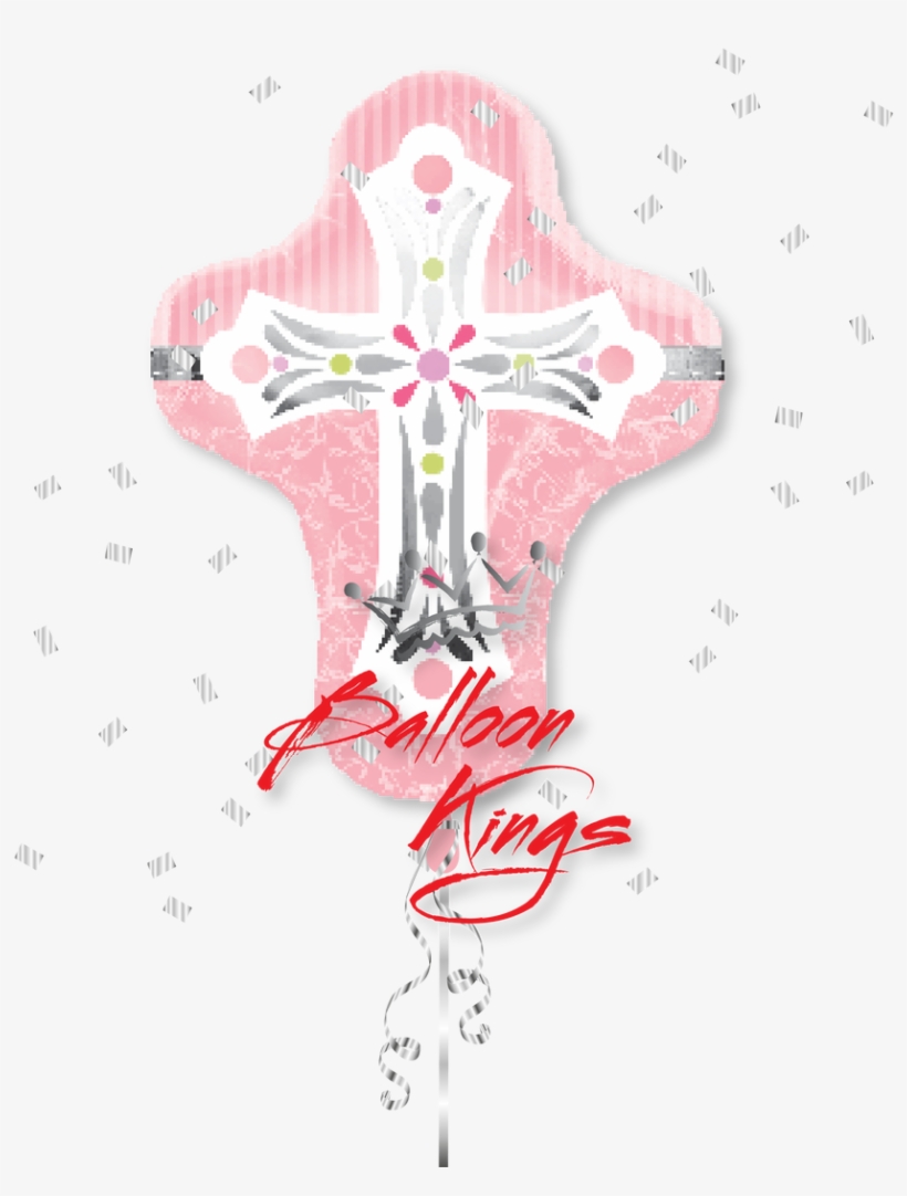 Pink Cross - First Holy Communion Cross Pink, transparent png #574981