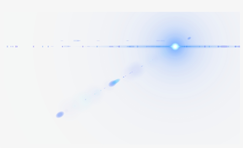 Side Blue Lens Flare Png Image - Diagram, transparent png #575031