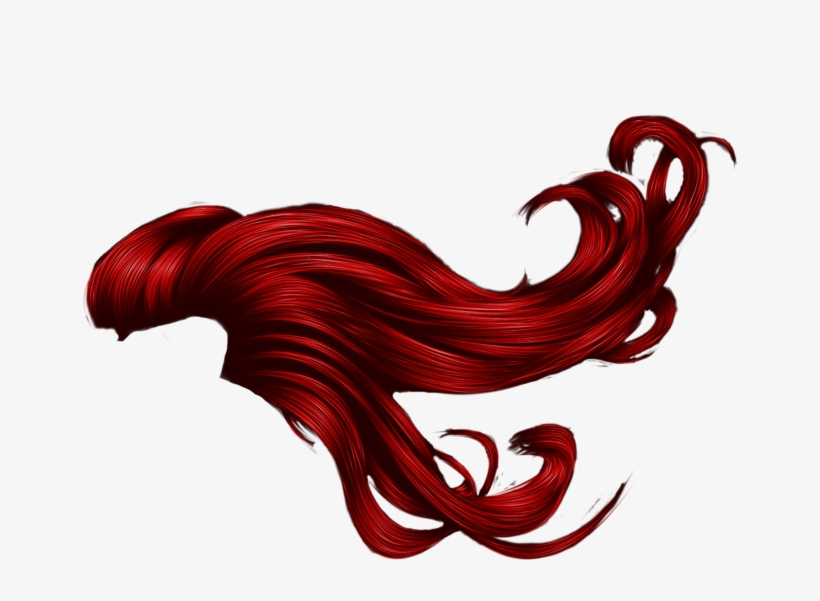 Image Royalty Free Stock Windswept Red By Hellonlegs - Long Red Hair Png, transparent png #575616