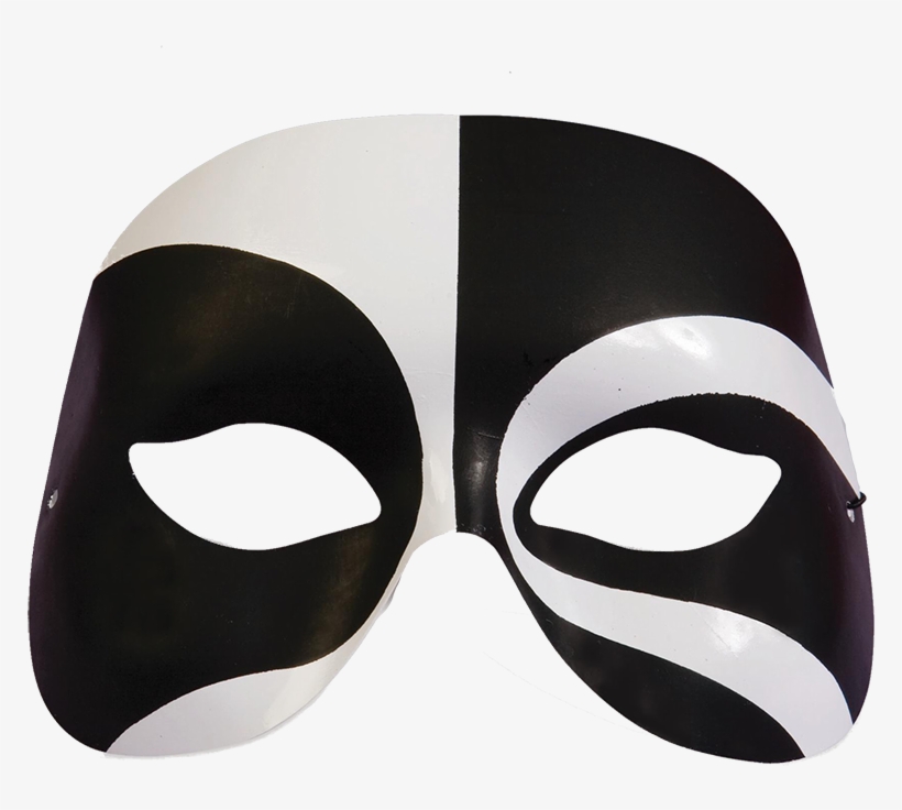 Source - Starlightball - Weebly - Com - Report - Black - Mask Half Black Half White Png, transparent png #575690