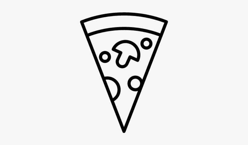 Medium Pizza Slice Vector - Pizza Slice Icon Png, transparent png #575791