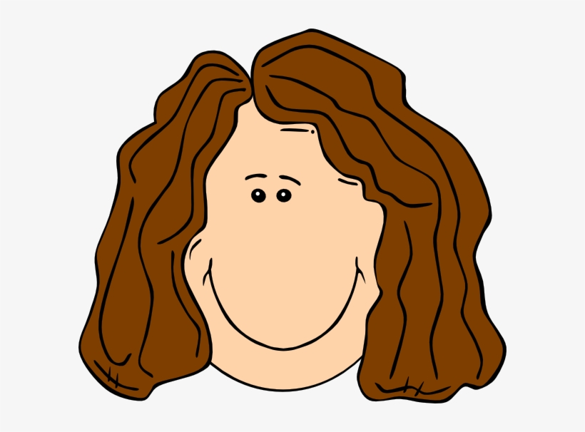 Brown Hair Cartoon Clipart Best - Brown Hair Clipart, transparent png #575814