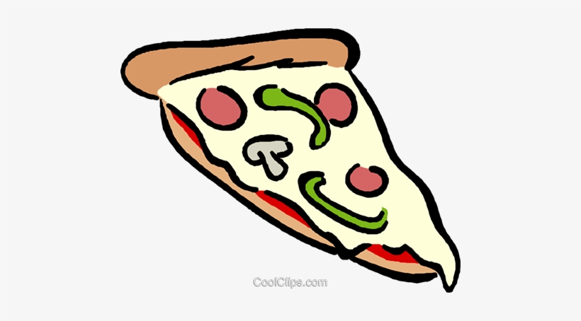 Pizza Slice Royalty Free Vector Clip Art Illustration, transparent png #575833