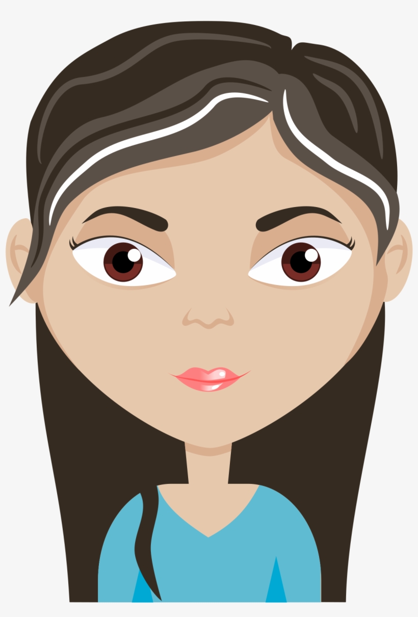 Avatar, Cartoon, Eyes, Female, Funny, Hair, How To - Cartoon Avatar Png, transparent png #575867