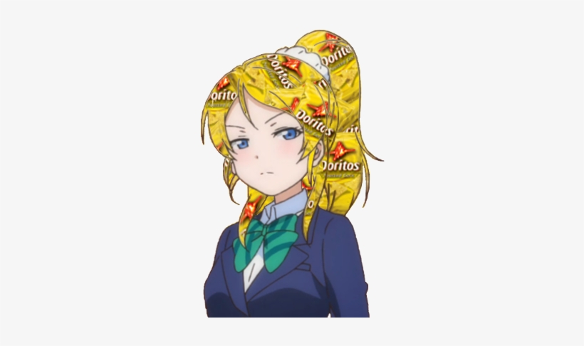 Orft Oritos Love Live School Idol Festival Eli Ayase - Love Live Doritos Hair, transparent png #575890