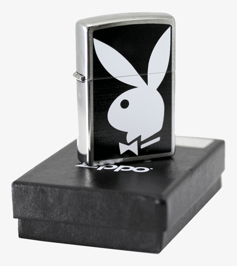 Zippo 28269 Playboy, Brushed Chrome, transparent png #575980