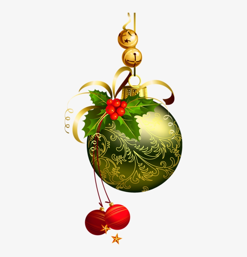 Merry Christmas Clipart Mistletoe - Transparent Background Christmas Balls  - Free Transparent PNG Download - PNGkey