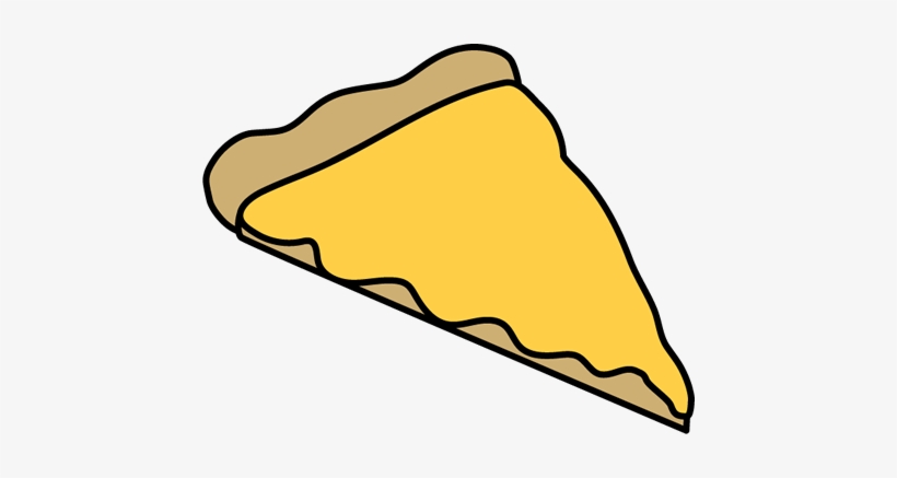 Cheese Pizza Slice - Cheese Pizza Slice Clipart, transparent png #576133