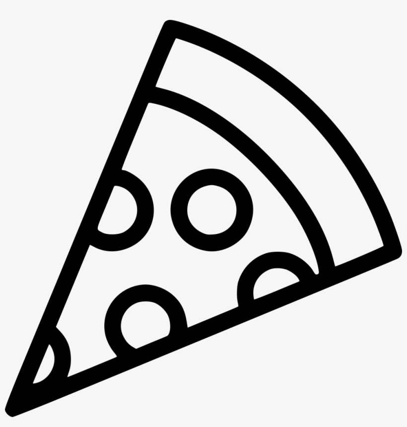 Pizza Slice Comments - Icono Pizza Png, transparent png #576166