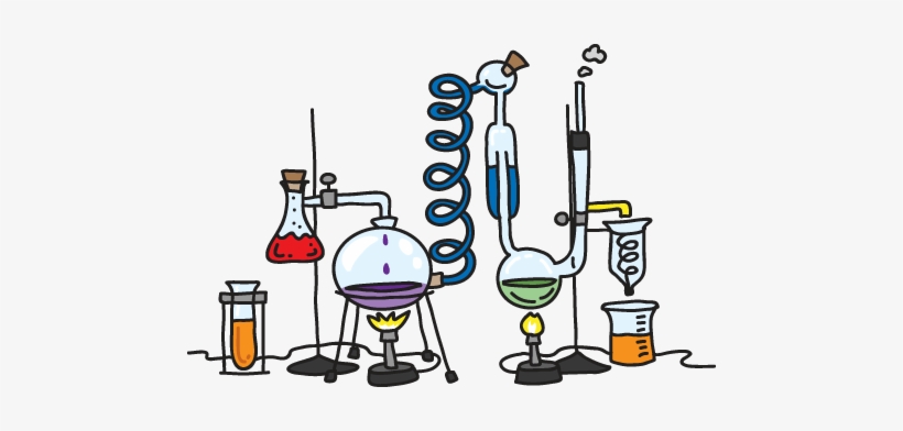 Science Lab Png Picture - Cartoon Science Equipment, transparent png #576577