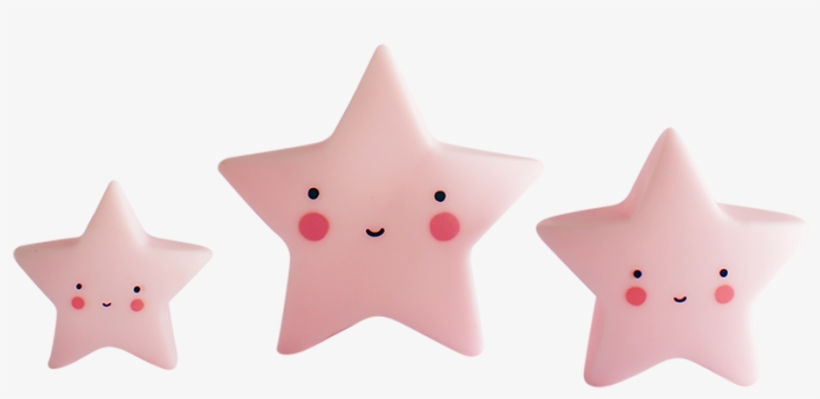 Mini Pink Star - Little Lovely Company Mini Star Shelf Decor - Pink, transparent png #576806